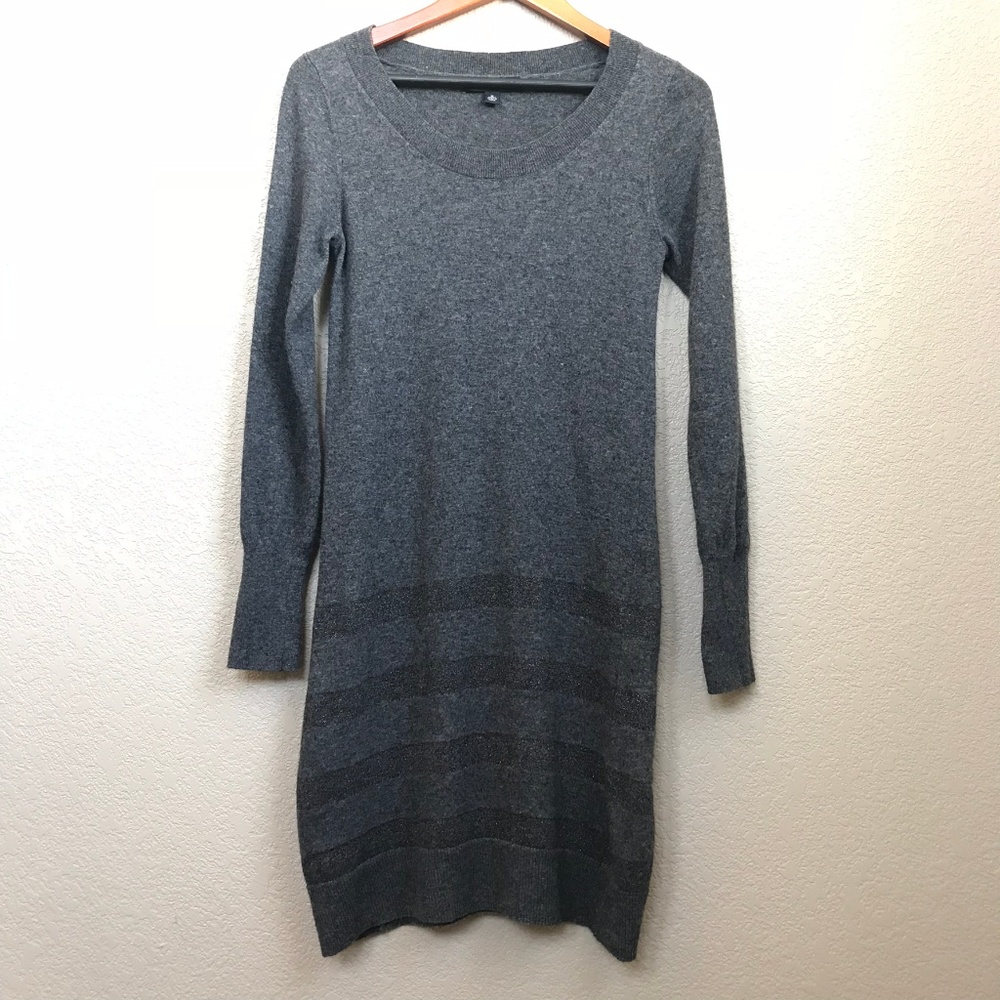Banana Republic Wool Cashmere Sweater Dress Medium
